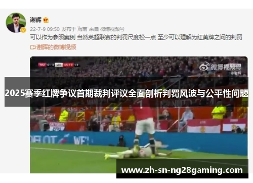 2025赛季红牌争议首期裁判评议全面剖析判罚风波与公平性问题