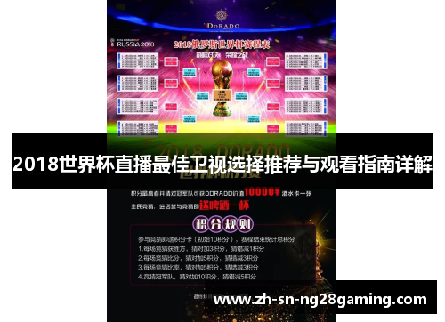 2018世界杯直播最佳卫视选择推荐与观看指南详解